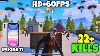 Wow!!😍My New Best Gameplay In iPhone 11🔥| HD+60fps🥰with Screen Recording