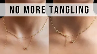 Tangle-Free Necklaces: A Simple Guide to Perfect Layering!