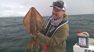 IFISHTV - Hastings Squid & Garfish fishing