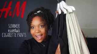 How to Look Expensive in the Summer | H&M Trousers