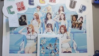 UNBOXING TWICE Page Two mini album & poster