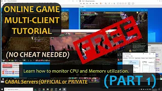 FREE ONLINE GAME MULTI USER | NO CUTS | CABAL ONLINE (PART 1 - VM WARE INSTALLATION)