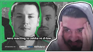 ZERO reacting to Round 2 - Final | D-LOW vs ZEKKA | SBX KICKBACK BATTLE 2021