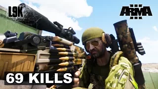 ONE MAN ARMY - 69 Kills - Arma 3 - King of the Hill