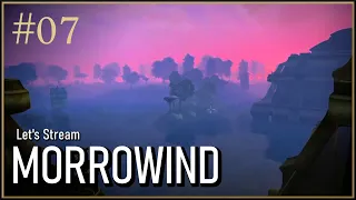 Let's Stream Morrowind Again - 07 - Sanctus Shrine, The Big City, Portrait Artist