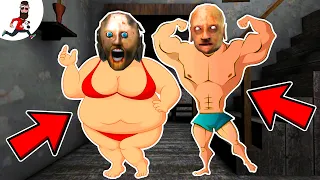 Overweight granny vs Healthy food 🔥 funny horror animation Abegi Jo