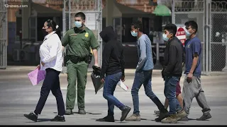 Thousands of Central, South American migrants entering U.S. via Yuma