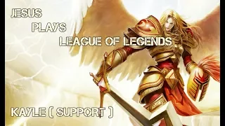 Jesus plays League of legends