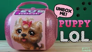 СОБАКОЛОЛ Большой Чемодан ЛОЛ Сюрприз Собачки Custom Puppy LOL Surprise