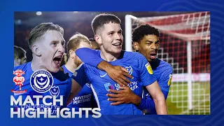 Highlights | Lincoln City 0-3 Pompey