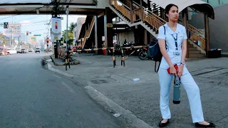 Daytime Street Scenes Davao City Philippines