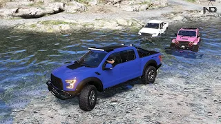 GTA 5 Roleplay ND Community #45 - Hội Xe Bán Tải Đi Phượt Offroad