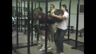 Doug Furnas (R.I.P.) - Rare Squat Training Footage