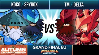 Koko & Spyrox vs TM & Delta - Grand Final - Autumn Championship 2022 - 2v2 EU