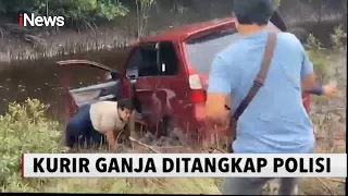 Layaknya Film Aksi, Polisi Kejar-Kejaran Dengan Pengedar Ganja Dan Lepas Tembakan - iNews Sore 23/06