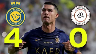 Unstoppable Cristiano Ronaldo| Al Nassr vs Al shabab Full Highlights 2023/24