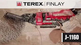 Terex Finlay J-1160 jaw crusher