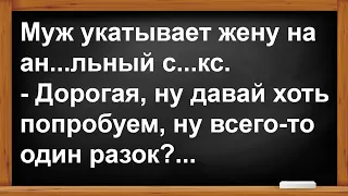 Согласилась ли жена на предложение мужа?.. Анекдоты! Юмор! Позитив!