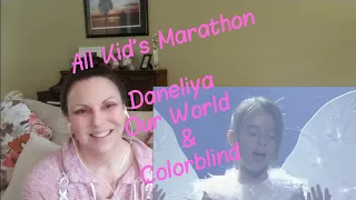 Daneliya Tuleshova REACTION (Our World & Colorblind) Данелия Тулешова