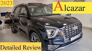 Hyundai Alcazar Prestige Diesel MT Detailed Review ♥️ @SalahCARsunil