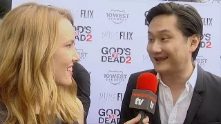 Paul Kwo Interview "God's Not Dead 2" Premiere Red Carpet