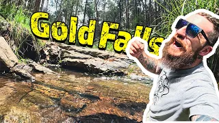 Dredging Australian Waterfalls For Gold