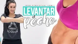 Rutina de ejercicios localizados para levantar pecho | GymVirtual