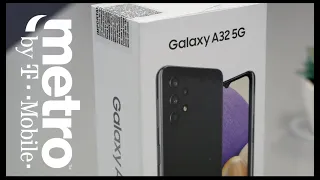 Samsung Galaxy A32 5G Unboxing and Deep look For metro by T-mobile