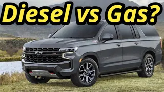 GM 3.0L Diesel LM2 Engine vs 5.3L V8 Gas Engine Fuel Cost Comparison | Is The Diesel Worth It?