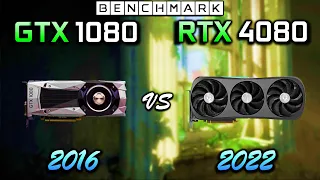 GTX 1080 vs RTX 4080  // How big is the difference? // Test in 10 Games // 1080p // Benchmark