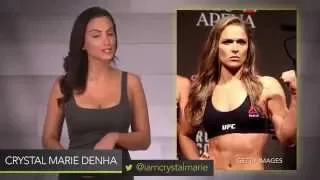 Ronda Rousey Gets Knocked Out by Holly Holm, CRAZY TKO!