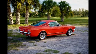 Revology Car Review | 1965 Mustang GT 2+2 Fastback in Poppy Red