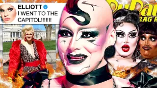 Elliott Calls Out Sisters & Drag Race 16 Goth Design Challenge | Hot or Rot?