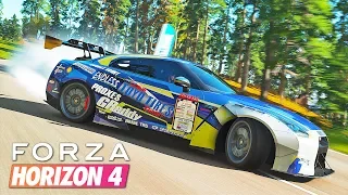 FORZA HORIZON 4 - ДРИФТ НА NISSAN GT-R R35 1000 Л.С. Liberty Walk в ФОРЗА ХОРАЙЗЕН 4