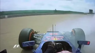 Max Verstappen onboard spin British GP 2015