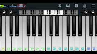 🆗📌 Крылатые качели 📌 Приключения Электроника 📌🆗👍 Perfect Piano tutorial на пианино одним пальцем