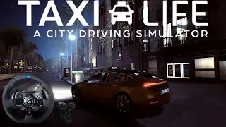 Я ПРОШЕЛ ИГРУ !!! / Taxi Life: A City Driving Simulator / Logitech G 923 /