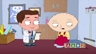 Stewie tests positive for cooties
