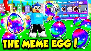 I Opened TONS OF MEME EXCLUSIVE EGGS AND GOT THIS...