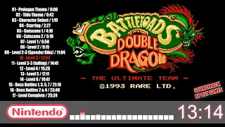 Battletoads & Double Dragon: The Ultimate Team OST | 1993 | NES - complete soundtrack in one video