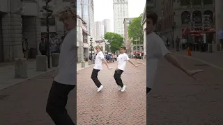 Smooth Criminal Part 2 at Quincy Market in Boston 😏🕺