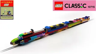 How to build LEGO 10715. ETR-600 Italian Bullet Train. DIY. Tutorial.