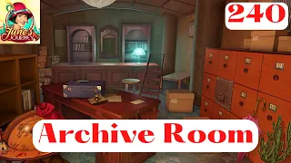 JUNE'S JOURNEY 240 | ARCHIVE ROOM (Hidden Object Game) *Mastered Scene*