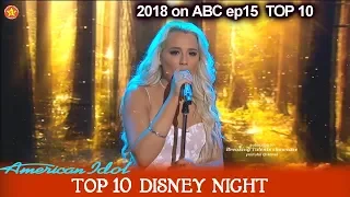 Gabby Barrett sings “Colors of the Wind” BRINGS STARDOM Disney Night  American Idol 2018 Top 10