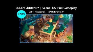 June’s Journey SCENE 127 (⭐️⭐️⭐️⭐️⭐️ star playthrough) Vol 1 - Chapter 26, Scene 127 Nicky’s Study