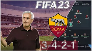 Mastering Mourinho's Tactical Brilliance | Replicating Roma's Tactics | FIFA 23