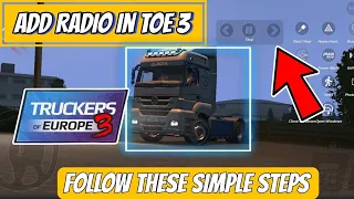 How to Add Music in Truckers of Europe 3? 🚚 in simple steps #truckersofeurope3 #viral