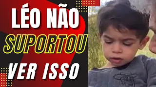 😭VOVÔ NÃO AGUENTOU OUVIR O QUE O LEOZINHO FALOU PRA ELE, É DE CHORAR😭