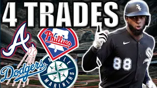 4 Trades For Luis Robert Involving The Braves, Phillies, Dodgers and Mariners.