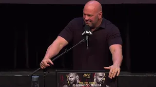 Dana White Gets Mad At Reporters With Foreign Accents